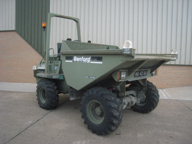 Benford 3000 dumper - Govsales of ex military vehicles for sale, mod surplus